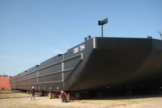 Steel Deck Barge