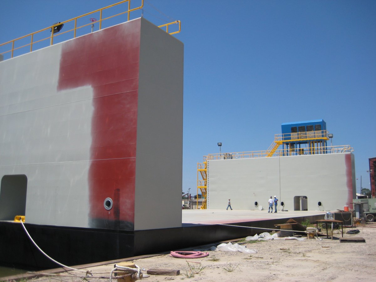 240’ x 160’ Steel Floating Dry Dock